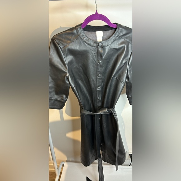 Almost New H&M Faux Leather Dress size s – Perfect Condition! - Picture 8 of 13